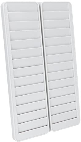 STOBOK ID Card Storage Rack Wandhalterung Aktenhalter Wandmontage Karten Halter Recorder Teilnahme Rack Zeit Abzeichen Rack Hotel Karten Halter Material Dokumentenhalter Multi-Slots Kartenhalter