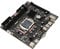 Goshyda Scheda Madre LGA 1151, Scheda Madre per Computer H110 Micro ATX per PC Desktop, USB 3.0 DDR4 SATA 3.0, Scheda Madre di Gioco con Disco Rigido Dual Mode M.2 NVME NGFF