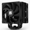 Thermalright Burst Assassin 120 EVO DARK CPU Cooler, 6 Heat Pipes Cooler, Double PWM Quiet Fans CPU Air Cooler with 1500RPM Speed, for AMD:AM4/ AM5&Intel 1700/1851/1150/1151/1200, Computer Tower Coole