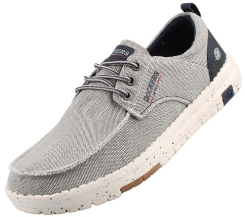Dockers by Gerli Herren Halbschuhe Grau EU 45