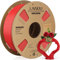 LANDU PETG Filament 1.75mm 3D Drucker Filament PETG Stärker Zähigkeit Maßgenauigkeit +/- 0,02 mm 1kg Pappspule(2.2lbs) Passend für die meisten FDM 3D Drucker,PETG Rot