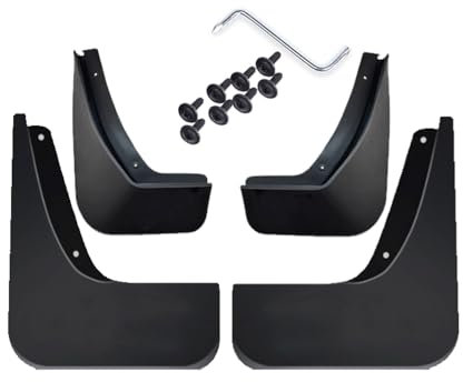 MNBHJGR 4 Stück Auto Gummi Schmutzfänger, Für VW Touran 2021-2024 Auto Vorne Hinten Kratzfest Spritzschutz Kotflügel Protection Styling ZubehöR