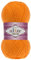 100g Strickgarn Alize Cotton Gold Uni Klassikgarn Häkelgarn Strick-Wolle Farbwahl, Farbe:83 hellorange