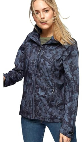 Killtec Julia Damen Softshelljacke | wasserdicht 8.000 mm atmungsaktiv winddicht | Übergangsjacke mit Reißverschlusstaschen | große Größen 46 48 50 52 54 56
