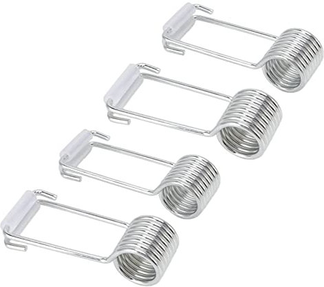 Federscharnier-Türschließer, 4 Stück, 2 Cm, Selbstschließend, Edelstahl-Türschließer, Scharnierstifte, Zubehör für Schlafzimmer