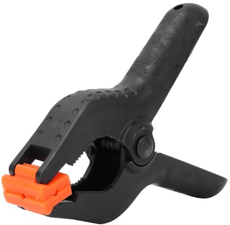 Baxnore 6pcs Federklemme, Kunststoff -Holzbearbeitungsklemme, Anti -Slip -Feder -Action -Klemme, Federklemmewerkzeug, Crafting -Klemme zum Halten von Holzreparaturen