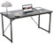 JUMMICO Schreibtisch 120 x 50 x 75 cm, Kleiner Tisch Computertisch Bürotisch für Arbeitszimmer, Computertisch Klein für Home, Office, Schwarz