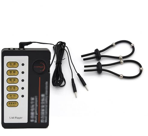 Elektro Shock Sex Toys, Penisringe E-Stim Sex Edelstahl Elektroschock Sex Toys Elektrostimulation Sm Sexspielzeug