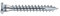 EUROTEC 945232 Lot de 250 vis à ferrure d'angle en acier galvanisé TX20 5,0 x 35 mm