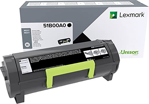 Lexmark 51B00A0 Rückgabe-Tonerkassette Schwarz