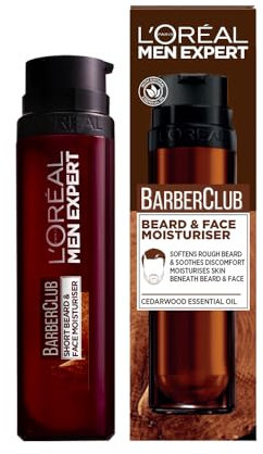 L'Oreal Men Expert Barber Club Short Beard & Face Moisturiser, 50ml
