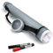 OfficeTree Posterrolle A0 Silber 60-100 cm verstellbar inkl. Tragegurt - Flipchart Köcher - Zeichenrolle - Zeichenrollenköcher - Plakatrolle - Poster Transportrolle A2 - Planrolle - Plakat Rolle
