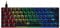 Mizar MZ60 Luna Hot-Swap Mechanische Gaming-Tastatur - 62 Tasten Mehrfarbige RGB-LED-Hintergrundbeleuchtung für PC-/Mac-Spieler - ISO Großbritannien Layout (Schwarz, Gateron Brown)