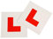 REQUISITE NEEDS 2 x Extra Strong Fully Magnetic L Plate L sign Stickers For New Drivers