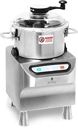 Royal Catering Trituradora De Alimentos Aparato Triturador Profesional RCBC-5 (Potencia: 800 W, Velocidad: 1500/2200 r.p.m., Volumen: 18 L)