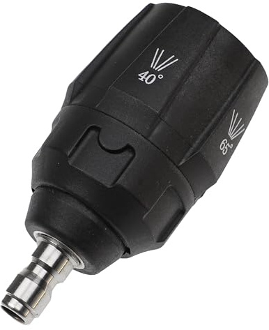 vhbw Sprühaufsatz kompatibel mit Kärcher K 5.520 T250, K 5.55 Jubilee T 400, K 5.600 T 250 Hochdruckreiniger - Turbodüse, 5 Sprühwinkel