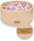 Flumi Personnalisé Piscine a Balle pour Bébé à partir de 1 an - Fosse à Boules pour Enfants 90x40cm - 200 Balles ∅ 7cm - Produit Européen - Oeko-TEX et CE Certifiée (Beige)