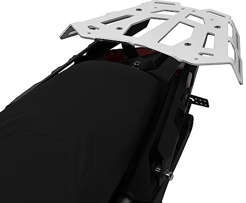ZIEGER Gepäckbrücke kompatibel mit Aprilia Tuareg 660 weiß