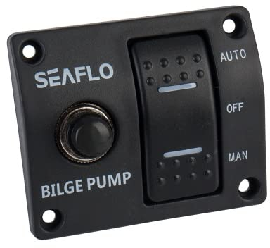 PONTTOR Seaflo Schalter für Bilgepumpe Bilgenpumpe Bilge Pumpe, 12V