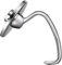 LETOMS Gancio per impastare Kitchenaid da 4,5 litri e 5 litri, accessori per impastare per Kitchenaid, in acciaio inox, lavabile in lavastoviglie