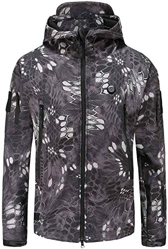 Battnot Heizjacke Herren Damen Beheizbare Jacke Beheizte Jacke Beheizte Weste für Herren Damen, Elektrische Beheizbare Weste USB Heizweste Heizjacke für Wanderung, Arbeiten, Motorrad, Jagd, Skifa
