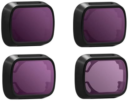 ND Filter Set für DJI Mini 3 /Pro 4er Pack ND8 ND16 ND32 ND64 Aluminium Glas Filter