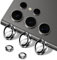 Liilaa Kamera Schutzfolie für Samsung Galaxy S24 Ultra 5G für Panzerglas, Panzer Schutz Glas Kameraschutz 9H Härte Anti-Kratzen Kamera Folie HD Klar Linse Schutzglas - Schwarz