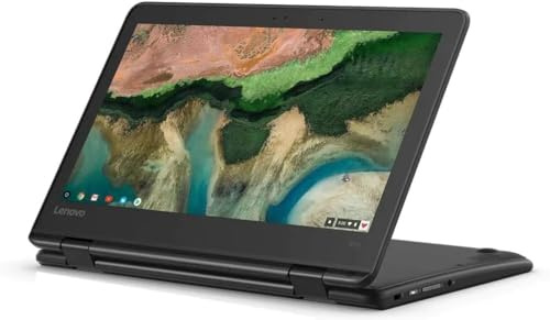 Lenovo Chromebook 300e 2e génération, ordinateur portable 2 en 1, ordinateur portable 2 en 1, AMD A4-9ème 2,5 GHz, 4 Go de RAM, 32 Go SSD, Chrome OS (renouvelé)