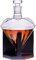 ANZHENGRQ Jarra para Whisky, Decantador de Whisky y Gafas Juego, Diamond Carafe 850 ml Que Incluye Stand de Decanter, Decantador de Whisky Set Decanter Giftset Decantador de Whisky,