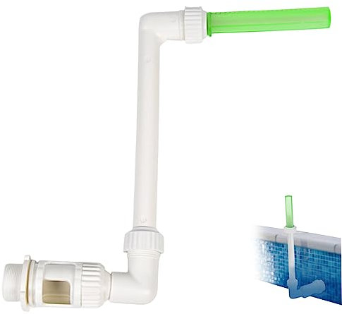 Pool-Springbrunnen-Spray, LED-Licht, Pool-Wasserfall for oberirdische, in den Boden eingelassene Pools, verstellbarer Wasserfall, Pool-Sprinkler, Brunnen, Pool, Gartendekoration/1045