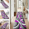 SUCERU Teppich Läufer Flur Küche rutschfest waschbar Teppichläufer Lang 50X220CM Rosa Grau Modern Design Meterware Korridor Tepiche Esszimmer Schlafzimmer Wohnzimmer Schmutzfangmatte