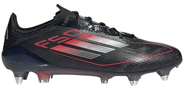 adidas Performance F50 Elite SG Stealth Victory schwarzgraurot, 47 1/3 Unisex