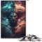 1000-teiliges Puzzle Twin Cloud Gemini für Papierpuzzle, Familienaktivität (Größe 38 x 26 cm)