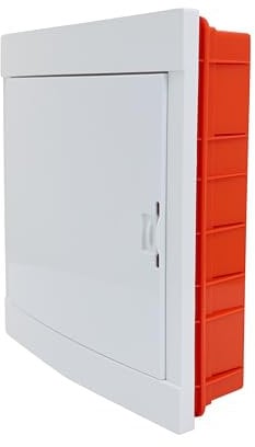 RSE Scatola di distribuzione a incasso con porta bianca IP20 IK10 2 file 24 moduli/PLE (unità di spazio)