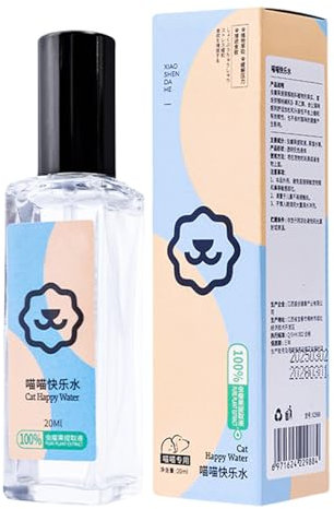 Spray al Catnip per Gatti - Anti Graffio Rilassante | 20ml Per Lettini Giocattoli Tiragraffi E Giochi In Casa