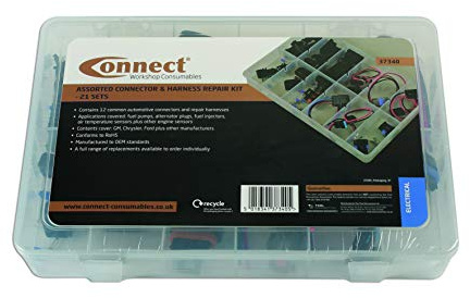 Connect 37340 Assorted Connector & Harness Repair Kit 21 Sets