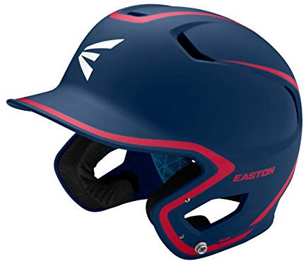 Easton Z5 2.0 Casque de Baseball pour Homme Bleu Marine/Rouge Mat Unisexe, Sénior