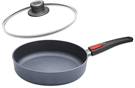 WOLL, Diamond Lite Gusspfannen-Set 28 cm rund mit passendem Sicherheitsglasdeckel für Induktion 1728DPI
