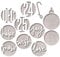 Sizzix 664205 Circle Words, Christmas by Tim Holtz Stanzschablonen, Mehrfarben, Einheitsgröße