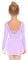 Beyove Mädchen Ballettkleidung Rückenfrei Ballettkleid Baumwolle Langarm Balletttrikot Ballettanzug Kinder Tanzkleid Tanzbody mit Rock Tütü Lila 120