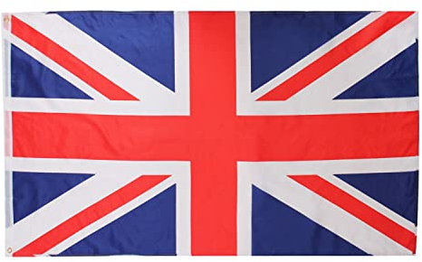 Kostüm-Flagge, britische Flagge, Großbritannien, Königreich, 50 x 75 cm, 1 Stück
