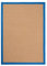 carpetfine Sisalteppich Blau 60x110 cm | Moderner Teppich für Wohn- und Schlafzimmer