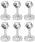 6Pcs Staffa di Montaggio a Soffitto per Tende, Supporto Asta Armadio Staffe per Tende da Sole Esterno a Soffitto in Acciaio Inox Armadio Staffa Asta per Stendino Guardaroba Cucina Armadio Bagno
