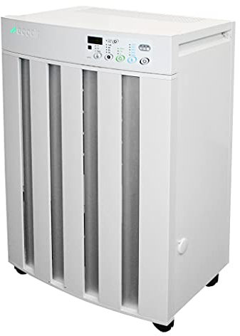 EcoAir Droid Desiccant Dehumidifier 25L/Day | Electronic Control | Dual Tanks | Pre & Charcoal Filter | Laundry Mode | Timer | Remote Control | Auto Restart | 2YR Warranty