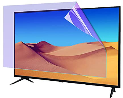 TIM-LI Protector De Pantalla De Monitor para 32-75 Pulgadas, Bloquea Los Dañinos Rayos Azules Y Protege Tus Ojos para LCD, LED, OLED Y QLED 4K HDTV,65 1429 * 804mm