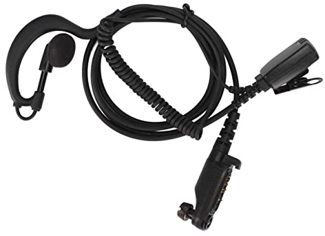 Yunseity Auricolare Auricolare per Hytera PD600/PD602/PD605/PD662/PD665/PD680/PD682/PD685 X1e X1p, 2 Vie Radio Walkie Talkie PTT Auricolare Tubo Acustico Auricolare