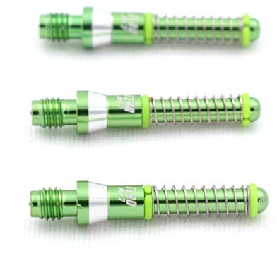 CUESOUL TERO AK7 Alu Dart Shafts Eingebauter Federteleskop, 3er-Set