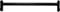 TRIUSO Türfutterstrebe für Türzargen - 860 mm (2er-Set) - Schwarz