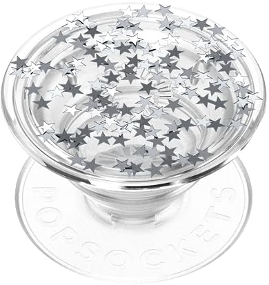 PopSockets Phone Grip with Expanding Kickstand, Glitter PopGrip - Star Fire