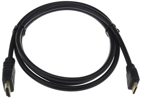 Câble HDMI Compatible avec Appareil Photo Numérique Canon EOS 2000D HDMI A Mâle vers Mini HDMI C Mâle 1080P 1,5M de Longueur Tablettes Ordinateurs Portables Appareils Photo Numériques Noir